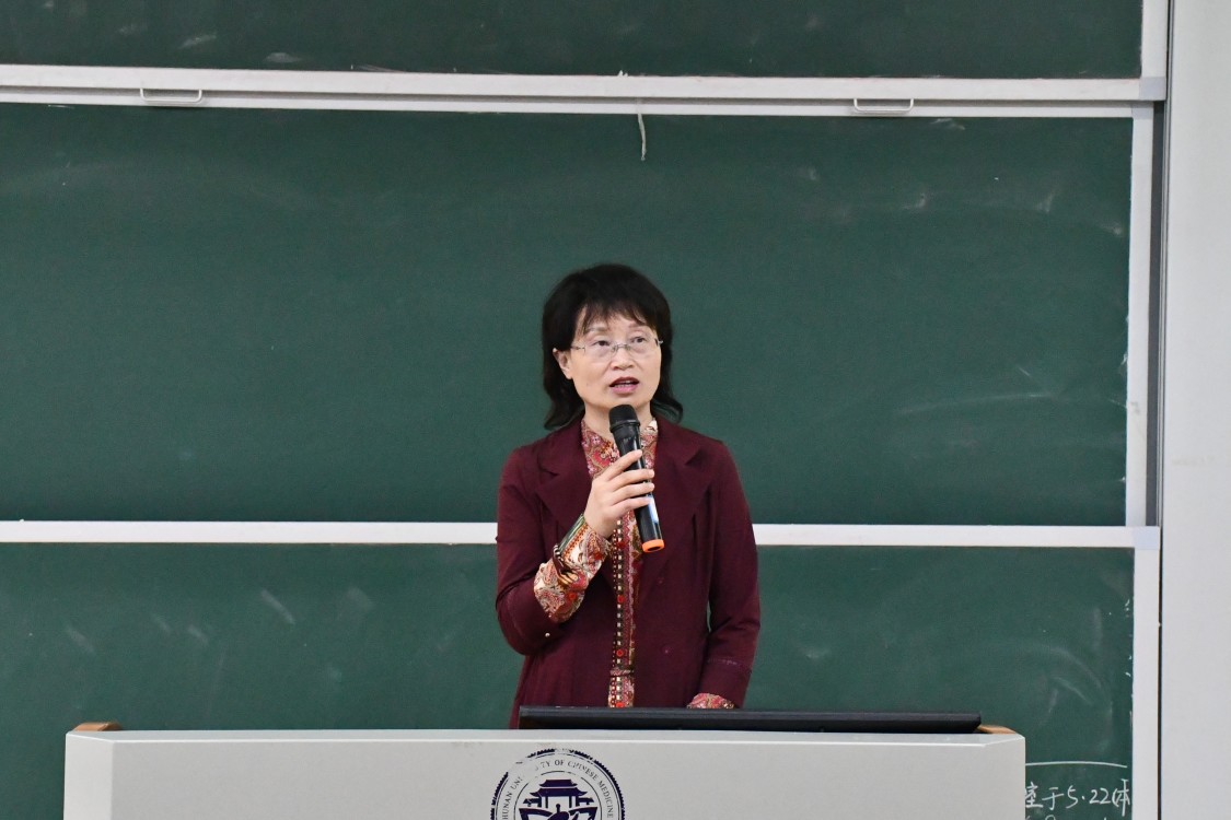 yl23455永利官网党委书记曹一瑜老师讲话